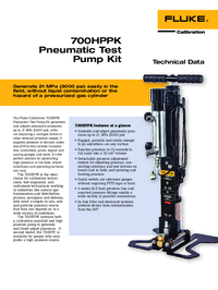 Thumbnail of document 700 HPPK Pneumatic Test Pump Kit Data Sheet 11455